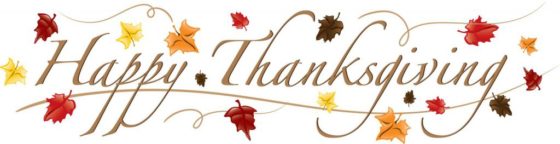 THANKSGIVING SERVICES: INTERFAITH 11/18, SCC – 11/21