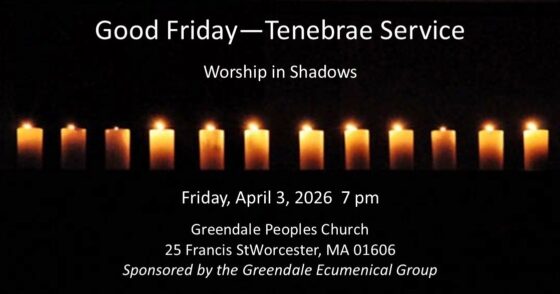 GOOD FRIDAY ECUMENICAL SERVICE