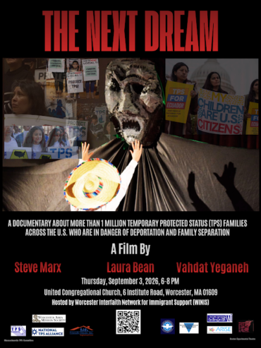 “The Next Dream”  September 3, 2026 @ 6-8 pm